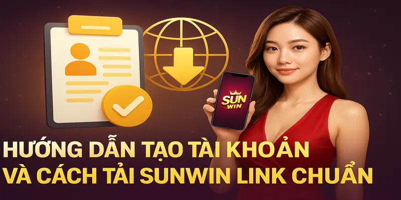 Hướng dẫn tạo tài khoản và các tải sunwin link chuẩn